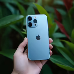 the back view of a silver iphone 11 pro