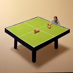 a man that is sitting at a table
