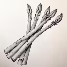 some branches that are growing in the ground
