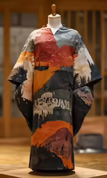 an artistically - painted shirt with words on it