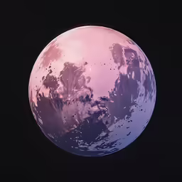the earth from space during a night sky view