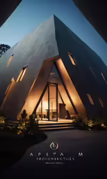 an image of a building with a very big roof