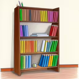 there are many books on this shelf