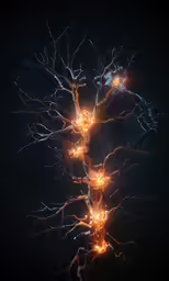 there are many lights in this tree with no leaves