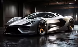 this is an image of a futuristic car