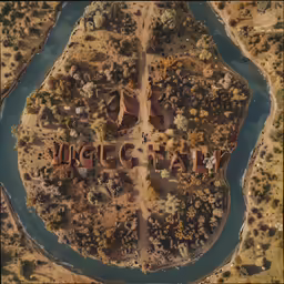 a water supply map with words on top