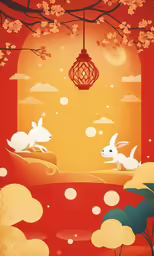 a couple of animals in an animated scene