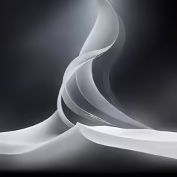 some white waves that are on top of a wall
