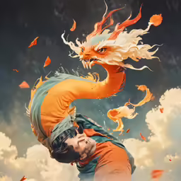 the painting of a guy is very detailed