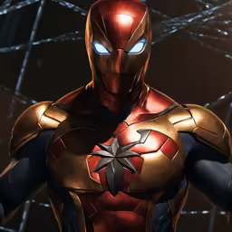 an armor is shown on display at the end of the animation