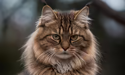 there is a close up picture of a cat