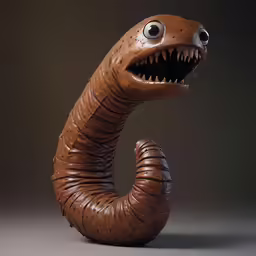 a close up of a statue made out of wood
