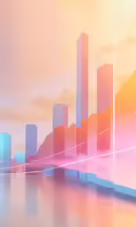 a very large body of water and buildings by some hills