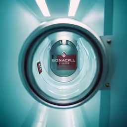 the camera view of the bonactil max logo is clearly visible in this photo