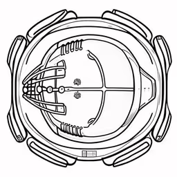 the space station from above, showing what it looks like,an image of an object that is drawing,view from the orbit shows the hublock and main cable assembly, which is visible in the center of the image,a space station is seen in this black and white photograph,an object in the space with some hands on it