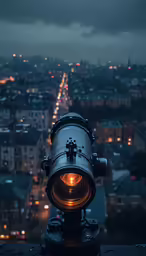an image of a city taken from the observation