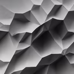 a very pretty white wall with some shapes