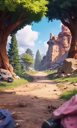there is a video game picture taken in the middle of a photo