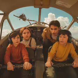 an image of a group of people that are sitting in the cockpit