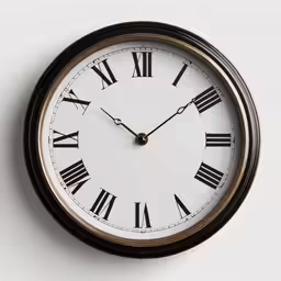 a clock showing the time as 1 10 in an antique style clock