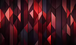 the background is made up of dark red squares