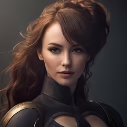 a very close up shot of a woman in a catwoman costume