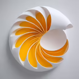 a white and yellow object is seen here