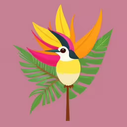 a bird that is sitting on a branch