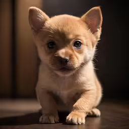 the puppy looks as though he is going to take a nap