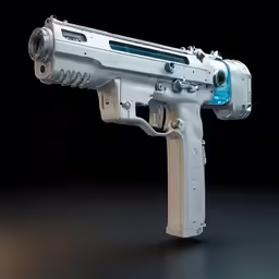 an image of a toy gun on a table