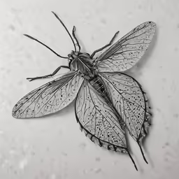 a butterfly insect sitting on the ground