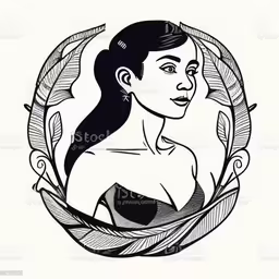 a woman
