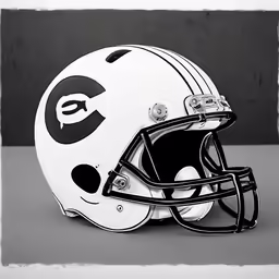 the green bay packers football helmet by robert griss