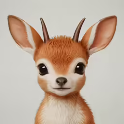 a close up view of the face and face of a small animal