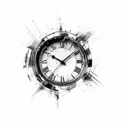 a clock with some numbers on it