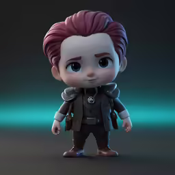 a close up of a toy in a dark background