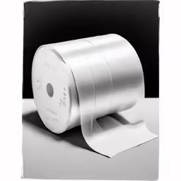 a roll of silver duct tape