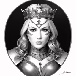 a female wearing a crown and a large smile