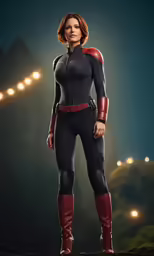 a girl in an animated pose for an article