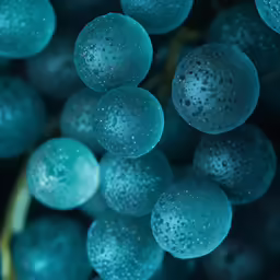 a bunch of fruit that is next to a stalk of bananas
