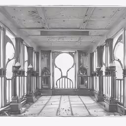 an image of a drawing of a lobby