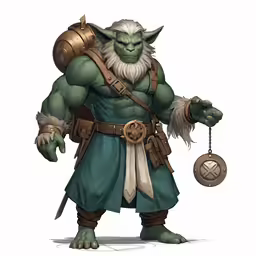 the artwork for the game, troll from the video game overwatch