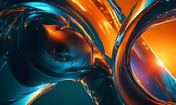 some liquid and a piece of glass near one another