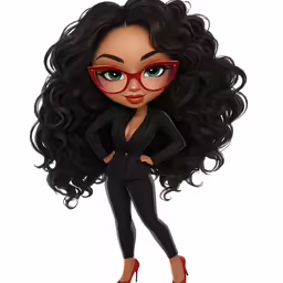 an animated illustration of a cartoon character
