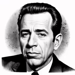 an illustration of a man in suit and tie
