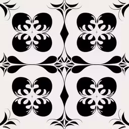 black and white abstract pattern background,a black and white geometric design on white paper,a black and white design with multiple designs,a black and white photo with many shapes,abstract black and white pattern, with the center facing to the left