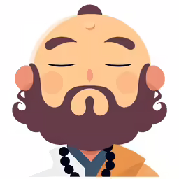 a man with a beard and an orange sweater