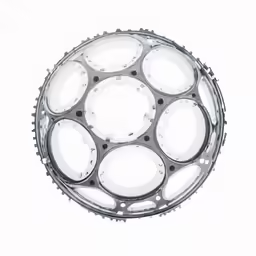 an image of a bike frame, from above