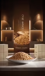 a box that is full of dry nuts