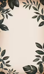 an image of leaves on a white background